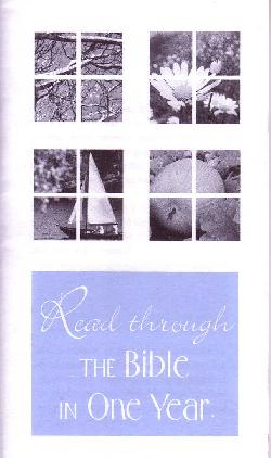 Read Through The Bible in One Year